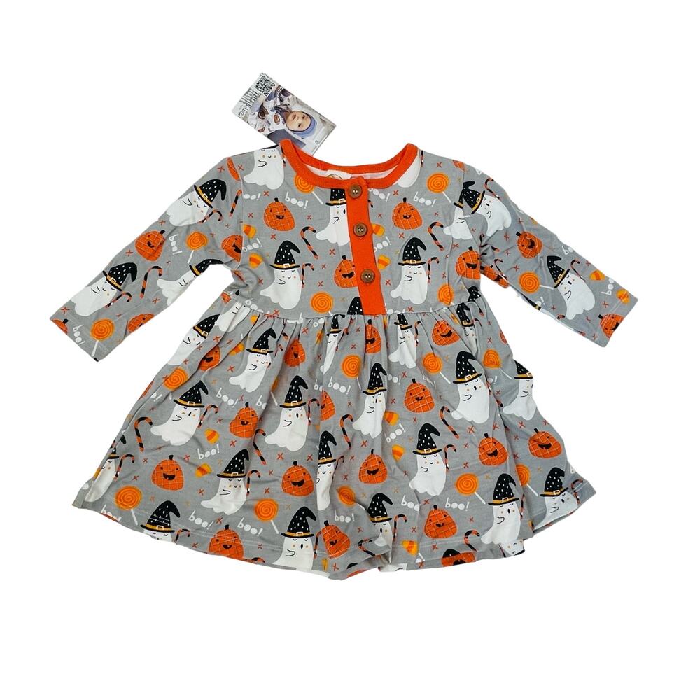 NWT Tesa Babe 9/12M Boo Twirl Dress